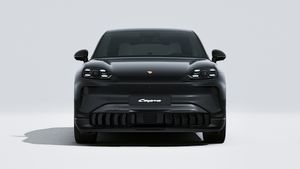 Exterior view of Cayenne S Coupé Electric showing the front of the car