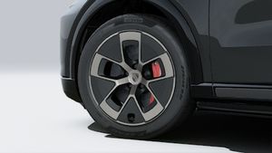Exterior view of Cayenne Turbo Coupé Electric