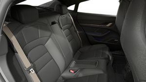 Interior view of Taycan Turbo