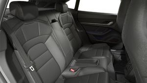 Interior view of Taycan 4S Cross Turismo