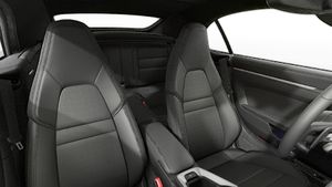 Vista interna dei sedili anteriori di 911 Carrera Cabriolet