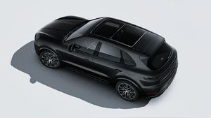 Vista esterna di Cayenne E-Hybrid Black Edition dall'alto