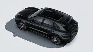 Vista esterna di Cayenne S E-Hybrid Black Edition dall'alto