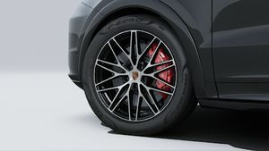 Vista dell'esterno di Cayenne S E-Hybrid Black Edition