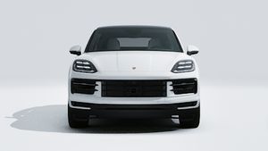 Vue extérieure de Cayenne S Coupé montrant l'avant de la voiture