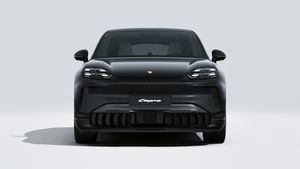 Vista esterna di Cayenne S Coupé Electric che mostra la parte anteriore della vettura