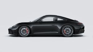 Vista exterior de 911 Carrera S mostrando el lado izquierdo del coche