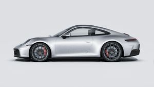 Vista exterior de 911 Carrera 4S mostrando el lado izquierdo del coche