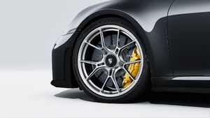 Vista exterior de su 911 GT3 with Touring package