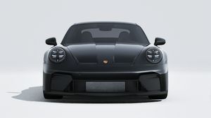 Vista exterior de 911 GT3 with Touring package mostrando la parte delantera del coche