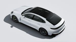 Vista exterior de Panamera 4 E-Hybrid vista desde arriba
