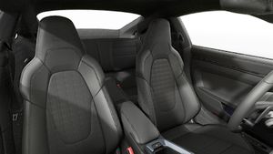 Interior view showing the front seats of 911 Carrera T
