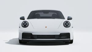 Exterior view of 911 Carrera T showing the front of the car