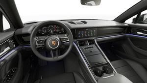 方向盘和仪表盘的内部视图 Panamera 尽享版