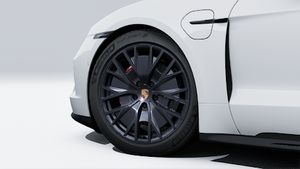 Vista exterior de su Taycan GTS