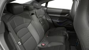 Vista interior de su Taycan 4S