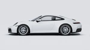 Exterior view of 911 Carrera showing the left side of the car