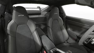 Interior view showing the front seats of 911 GT3
