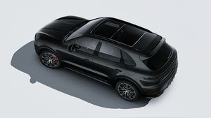 Exterior view of Cayenne S E-Hybrid Black Edition seen from above