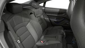Interior view of Taycan 4S Black Edition