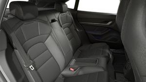 Interior view of Taycan 4 Cross Turismo