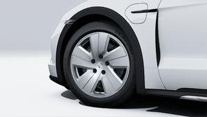 Exterior view of Taycan 4 Cross Turismo