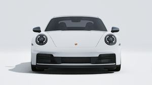 Exterior view of 911 Carrera T showing the front of the car
