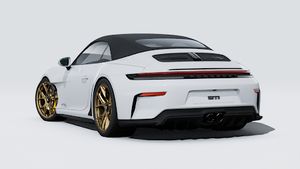 Exterior view of 911 GT3 S/C showing the back and left side of the car
