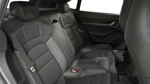 Interior view of Taycan 4 Cross Turismo