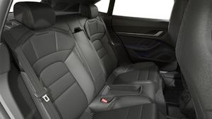 Interior view of Taycan 4S Cross Turismo