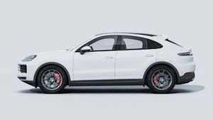 Vnější pohled na Cayenne S E-Hybrid Coupé na levé straně vozu
