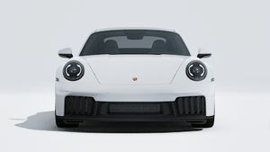 Außenansicht von 911 Carrera GTS mit Blick auf die Vorderseite des Fahrzeugs