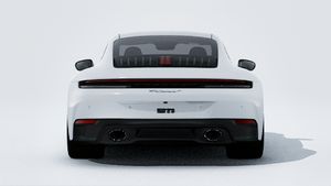 Außenansicht von 911 Carrera T mit Blick auf das Heck des Fahrzeugs