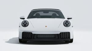 Außenansicht von 911 Targa 4 GTS mit Blick auf die Vorderseite des Fahrzeugs