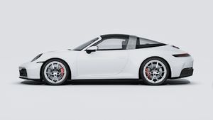 Die Außenansicht von 911 Targa 4S zeigt die linke Seite des Fahrzeugs