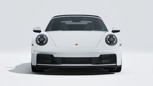 Außenansicht von 911 Carrera 4S Cabriolet mit Blick auf die Vorderseite des Fahrzeugs