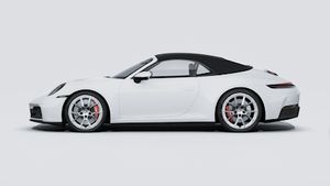 Die Außenansicht von 911 Carrera 4S Cabriolet zeigt die linke Seite des Fahrzeugs