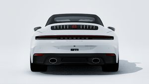 Außenansicht von 911 Carrera 4S Cabriolet mit Blick auf das Heck des Fahrzeugs