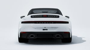 Außenansicht von 911 Carrera 4S Cabriolet mit Blick auf das Heck des Fahrzeugs