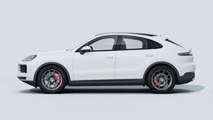 Die Außenansicht von Cayenne S Coupé zeigt die linke Seite des Fahrzeugs