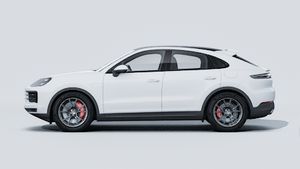 Die Außenansicht von Cayenne S E-Hybrid Coupé zeigt die linke Seite des Fahrzeugs