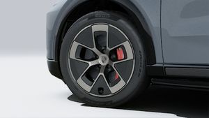 Außenansicht des Cayenne Turbo Coupé Electric