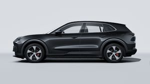 Eksteriørbillede af Cayenne S Electric der viser venstre side af bilen