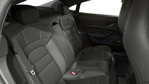 Indvendig visning af Taycan 4S Black Edition