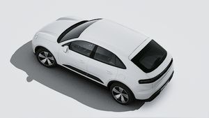 Vista exterior de Macan Electric vista desde arriba