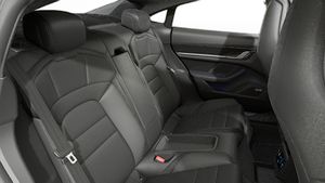 Vista interior de su Taycan 4S