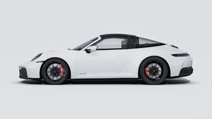 Vista exterior de 911 Targa 4 GTS mostrando el lado izquierdo del coche