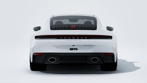 911 Carrera S välisvaade, auto tagaosa