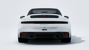 911 Carrera T Cabriolet välisvaade, auto tagaosa