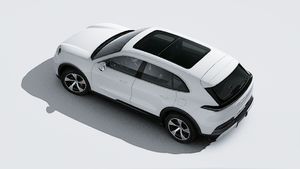Exterior view of Cayenne S Electric seen from above
